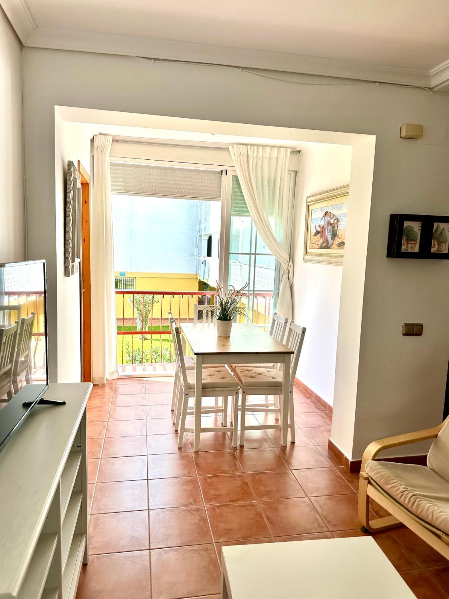 Apartamento A Pie De Playa En El Portil Luaran gambar